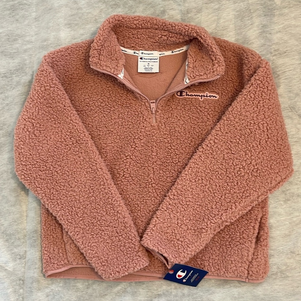 Champion Quarter-zip Fleece Jacket